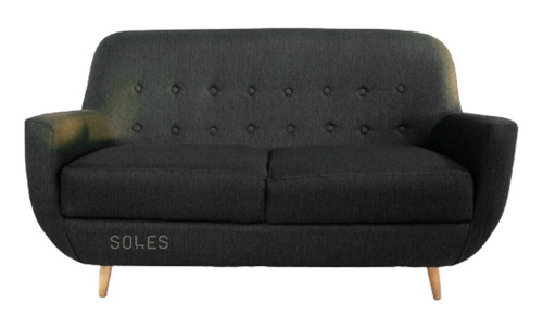 Sillon Vintage Bora Tapizado En Pana Color A Elección