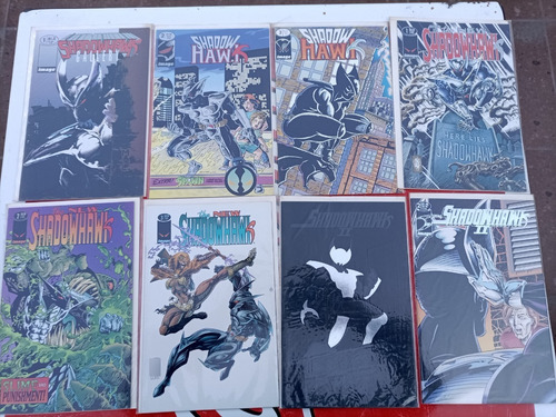 Shadowhawk De Image Comics En Ingles Lote (Usado)