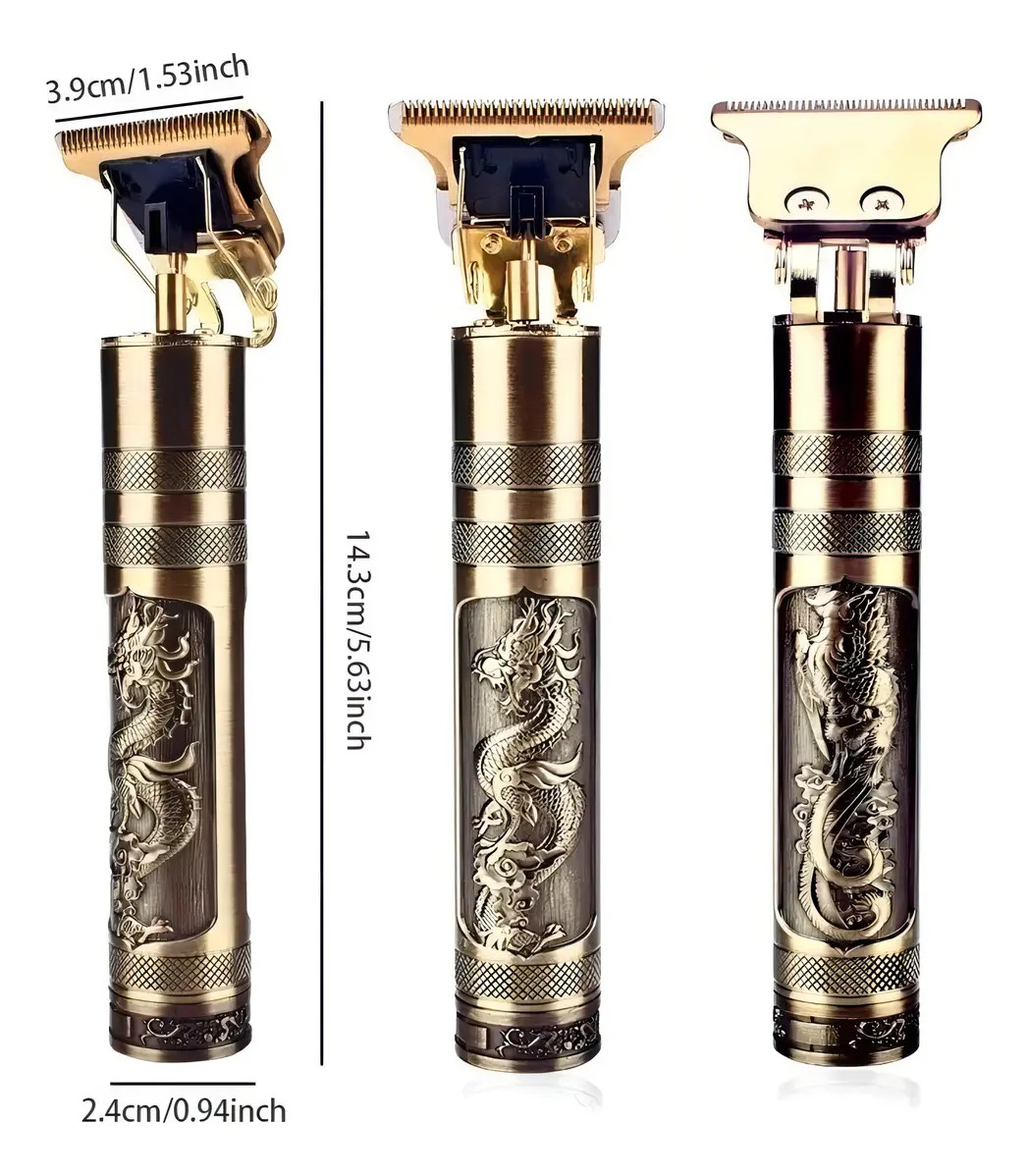 Máquina De Barbear Cortar Cabelo Acabamento Profissional
