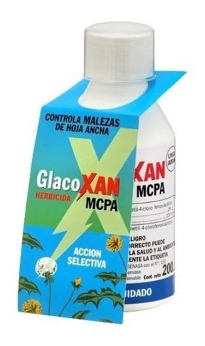 Herbicida Selectivo Mata Yuyos Glacoxan Mcpa 100cc Maleza