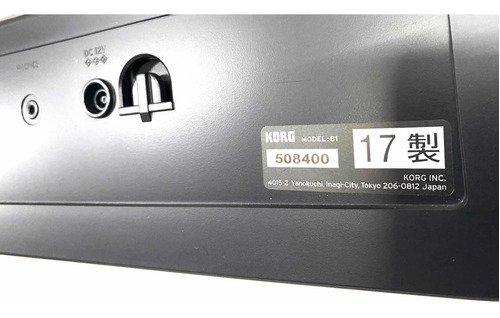 Piano Digital Korg B1 Com Estante Novo Original Mostruario