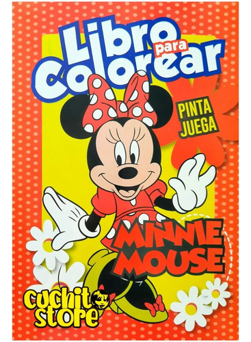Libros Infantiles Para Colorear Pintar Minnie