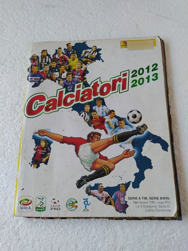 Álbum De Figuritas Panini Calciatori 2012 - 2013 Incompleto 