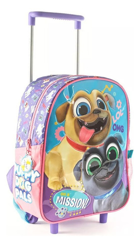 Mochila Carro 12 Pulgadas Puppy Dog Pals Mission 70101