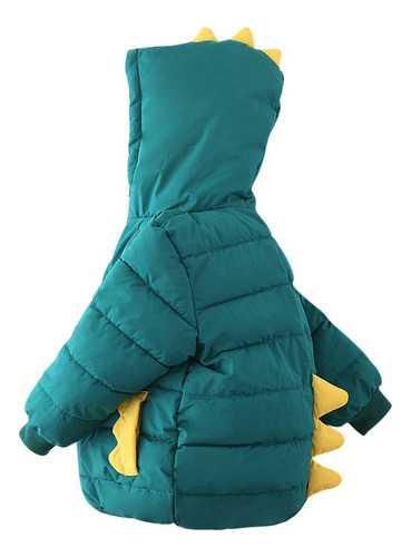 Bonita Chaqueta Para Niñas Con Capucha De Dinosaurio, Ropa P