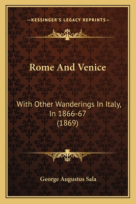 Libro Rome And Venice: With Other Wanderings In Italy, In...