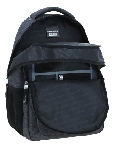 Mochila Grande Chenson Pro Olex Color Gris Unisex