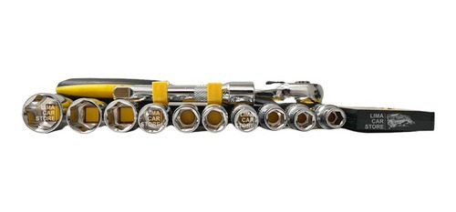 Set Rachet 12pz 1/2 Dados Hexag. Uyustool No Stanley Trupper