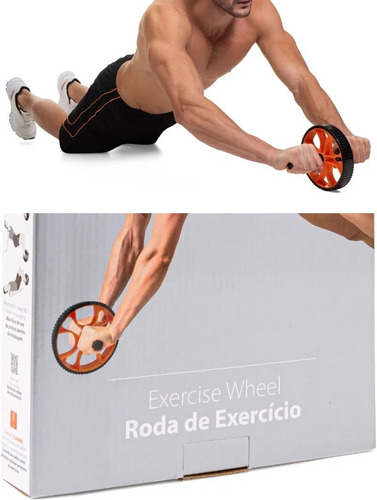 Roda De Exercício Abdominal Simples Vollo
