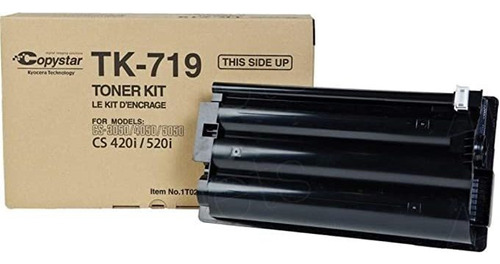 Genuine Kyocera Mita Tk-719 black Toner Cartridge 1t02gr0c.