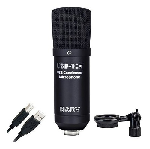 Nady Usb1cx Usb Microfono De Condensador