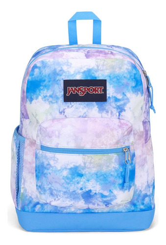 Mochila Jansport Cross Town Plus Urbana 26l Porta Notebook Color Batik Wash Diseño De La Tela Poliéster