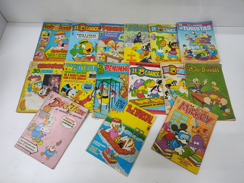 Lote De 30 Gibis Disney Mickey Donald Tio Patinhas Diversos 