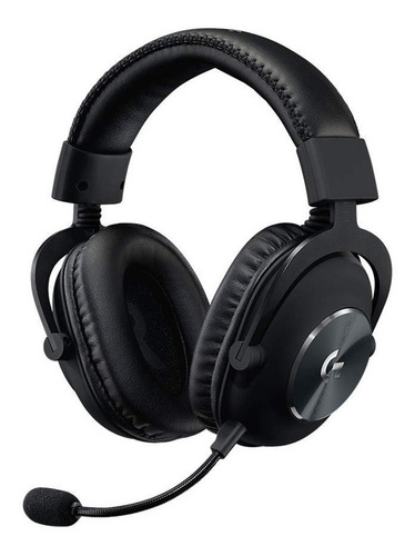 Auriculares gamer Logitech Pro X negro
