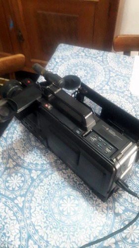 Filmadora Vhs - Panasonic M 8000. Funcionando A Revisar. Negro (Usado)
