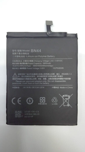 Batería Xiaomi Redmi 5 Plus / Bn44 4000mah - Envío Gratis