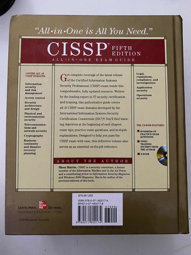 Libro Cissp Exame Guide