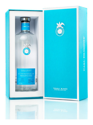 Tequila Casa Dragones Blanco Con Estuche