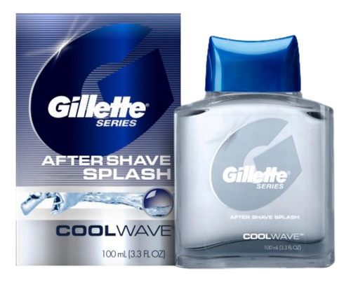 Gillette Colonia Splash Después Del Afeitado Fresco 100ml