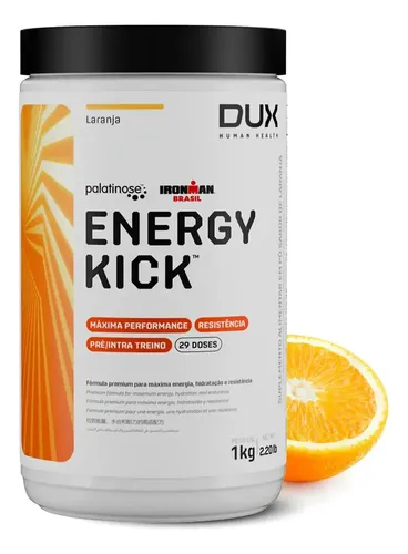 Dux Human Health Energy Kick sem Caffeine 1000g - R$ 120,99