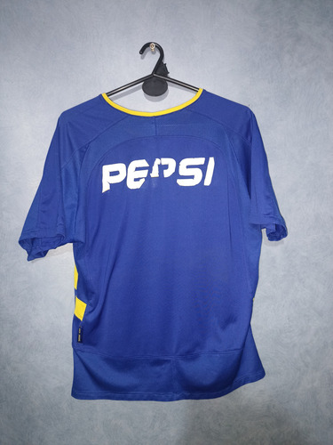 Camiseta Club Boca Juniors, Pepsi, Nike, 2003 (Usado)
