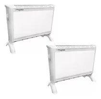 Comprar Combo X2 Estufas Electricas Convector Bajo Consumo Magiclick C1009 Color Blanco
