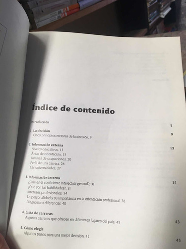 Manual De Orientación Profesional Univesitaria- Rimada (Usado)