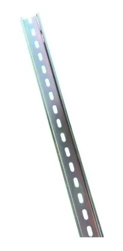 Bigxin 8Pcs Guía DIN Carril DIN 35mm, Riel de Montaje DIN Riel Ranurado de  Montaje de Hierro, Carril DIN Perforado (Ancho: 35 mm, Largo: 300 mm) :  : Bricolaje y herramientas