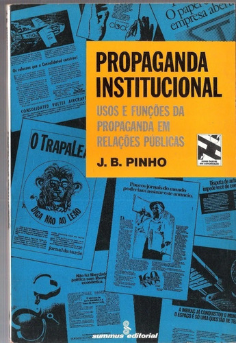 Propaganda Institucional - J. B. Pinho 740