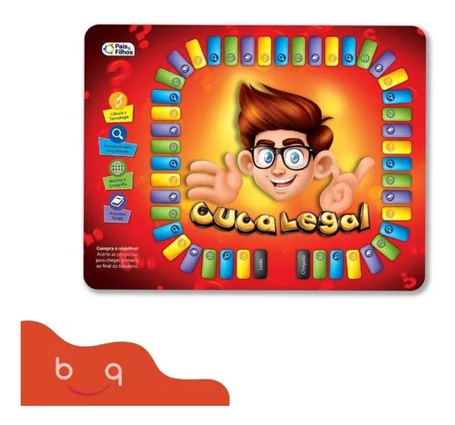 Jogo de Tabuleiro Infantil Cuca Legal Pais & Filhos - Loja EBEG