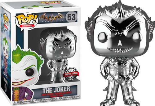 Funko Pop Dc Heroes Batman Arkham Asylum The Joker Exclusive