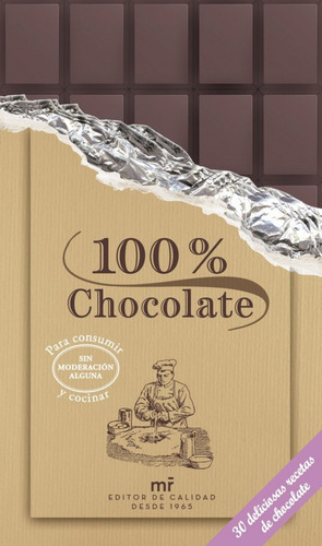 100 % Chocolate, De Vv. Aa.. Editorial Martinez Roca En Español