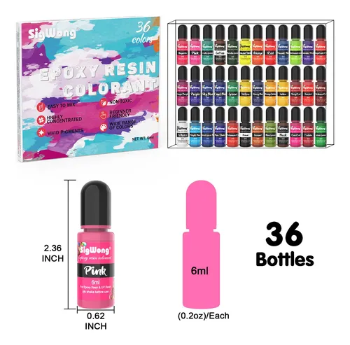 Colorantes Líquidos Para Joyería Y Manualidades 0.6 Ml C/u