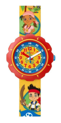 Reloj Flik Flak Disney Jake And The Never Land Pirate Boleta