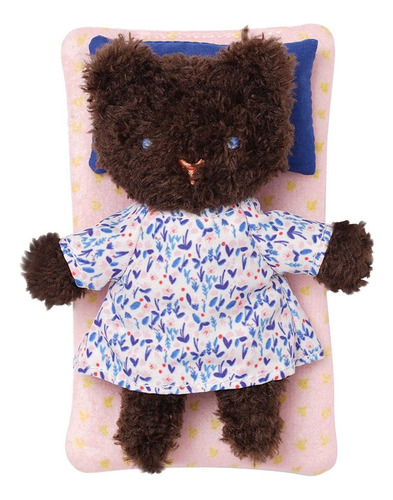 Manhattan Toy Little Nook Bluebell Bear Peluche Con Ropa Ext