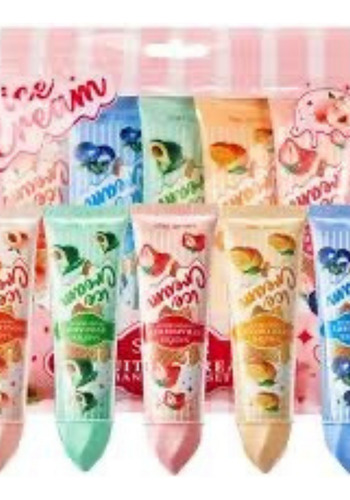 Kit De Cremas Manos Sadoder Con 5 Piezas Ice Crem Moras Fresas