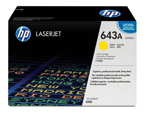 Cartucho Toner Original Hp Laserjet 643a 4700 Colores Csi