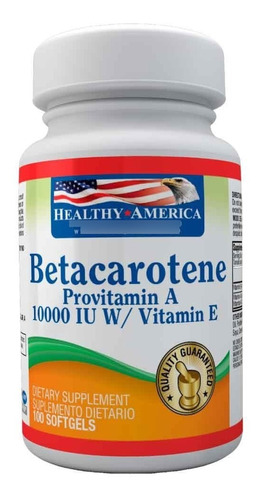 Betacarotene Provitamin A 10000 Iu W/vitamin E
