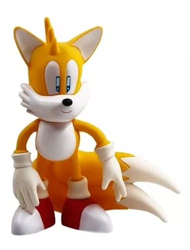 Boneco Sonic Collection Articulado 23 Cm Na Caixa