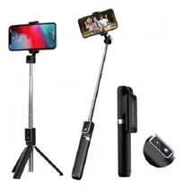 Comprar Bastón 2 En 1 Monopod Selfie Bluetooth Y Trípode P\u002F Celular 