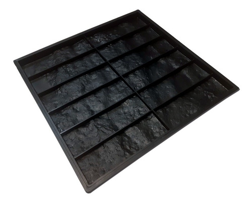 Moldes Revestimiento Hormigon Piedra Toscana Color Gris Oscuro