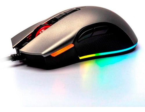 Mouse Gamer Motospeed V70 Essential 16000dpi 7 Botões Cinza