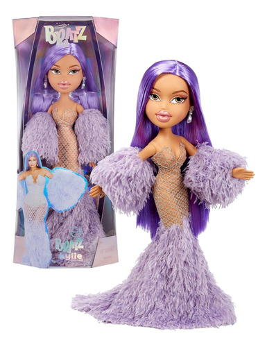 Bratz Muñeca Kylie Jenner Gigante 60 Cms Con Vestido De Gala