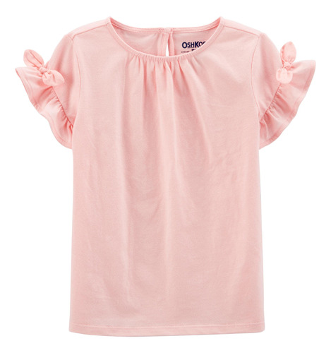 Oshkosh B'gosh Top Para Nina, Lazos Rosa Claro