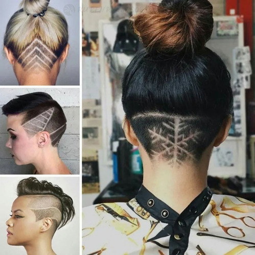 Imagen 3 de 7 de Lápiz De Barberia Diseño Corte Navaja Magico Barba Cejas
