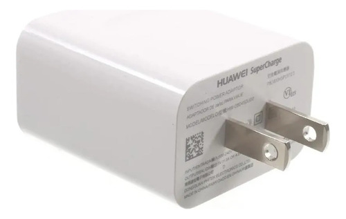 Cargador Huawei Super Charge Tipo C 22.5w Mate 20 P30 Nova (Reacondicionado)