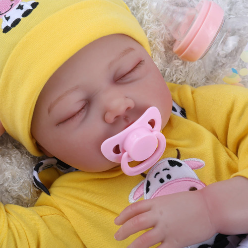 Charex Muñecas De Bebé Reborn Realistas De Cuerpo Suave D