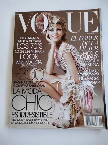 Revista Vogue Octubre 2010 (Usado)