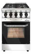 Comprar Cocina Industrial Morelli Capri 550 Visor cm 4 Hornallas Pta Visor Color Plateado