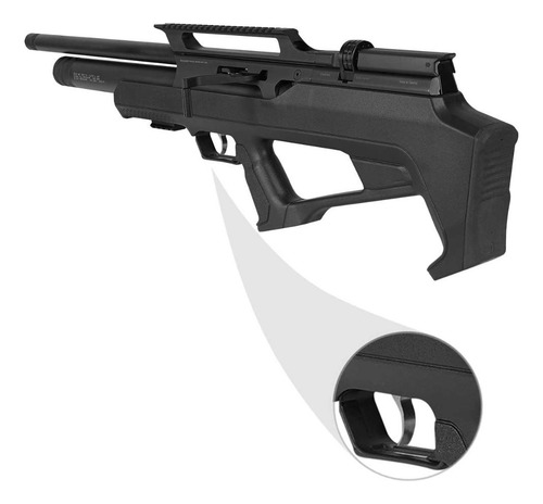 Carabina De Pressão Pcp 5.5mm 880fps Effecto Com Luneta 4x32